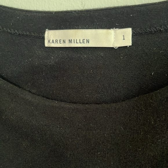 Karen Millen size 1 sleeveless sweater dress - Picture 2 of 10